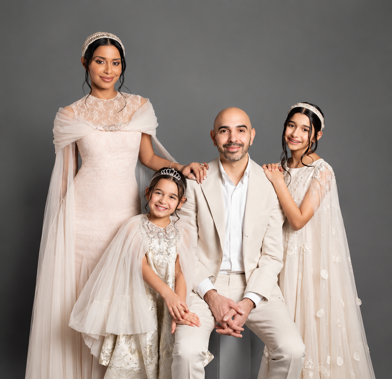 Priya Shukla with her family